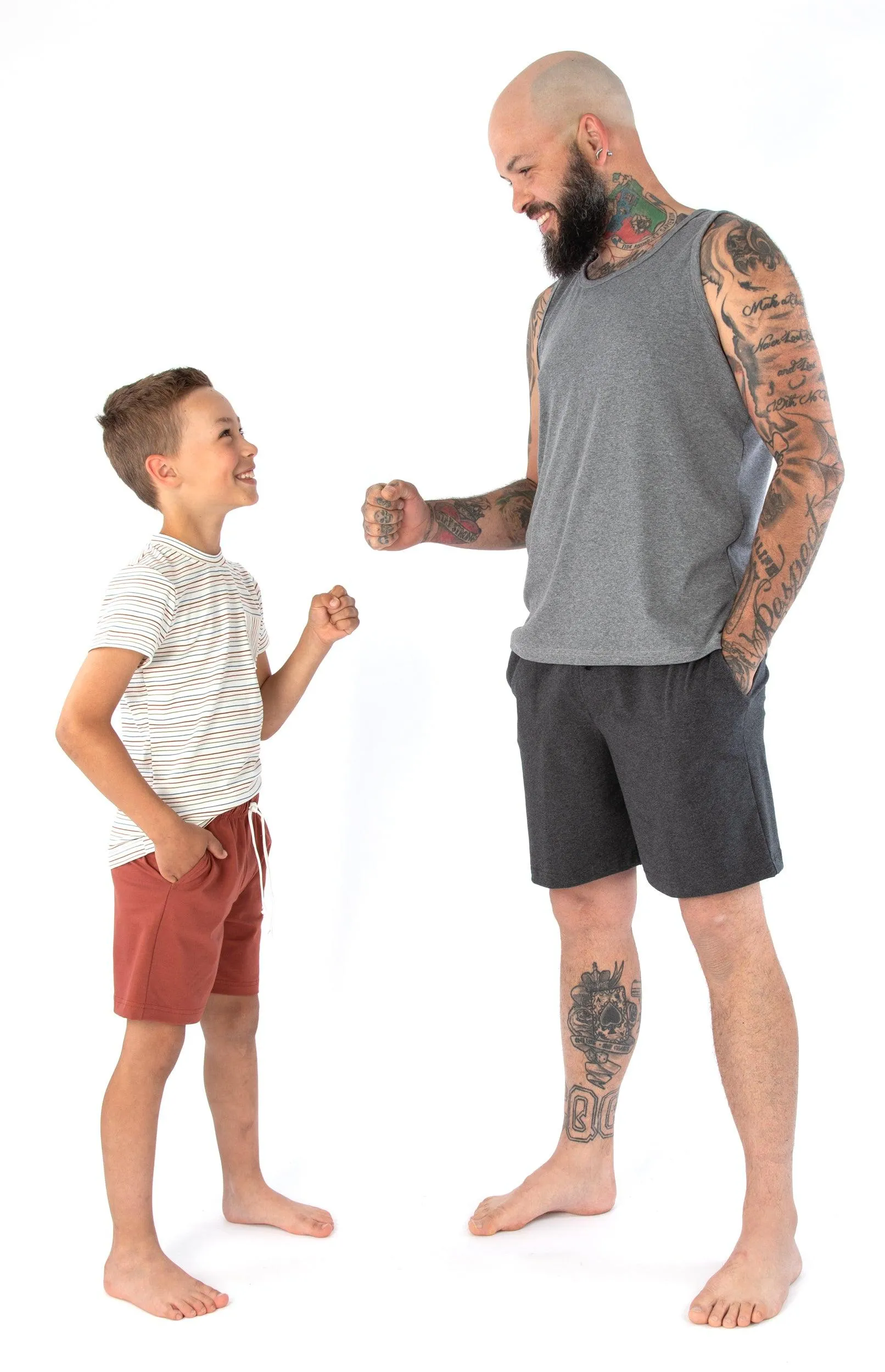 4348 // JACK Pull-on jersey lounge pants and shorts