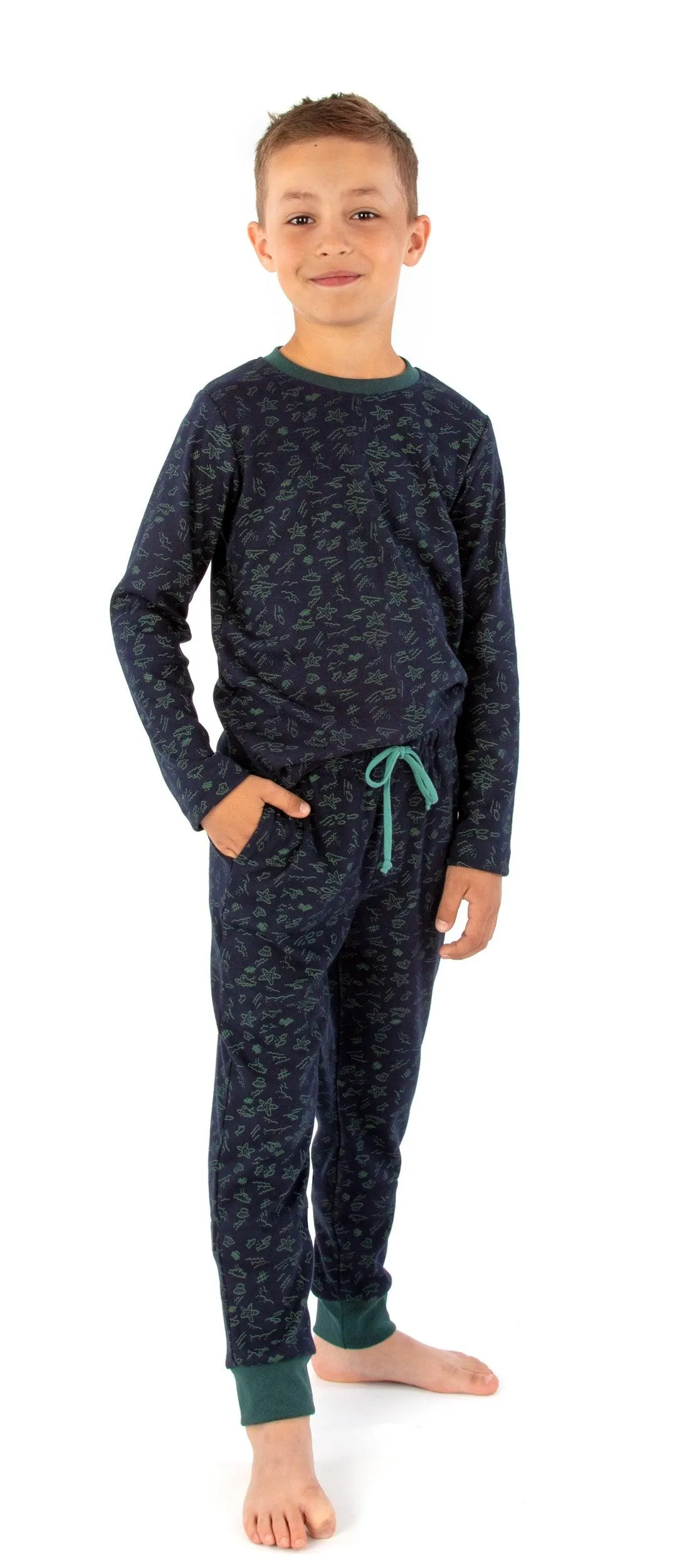 4348 // JACK Pull-on jersey lounge pants and shorts