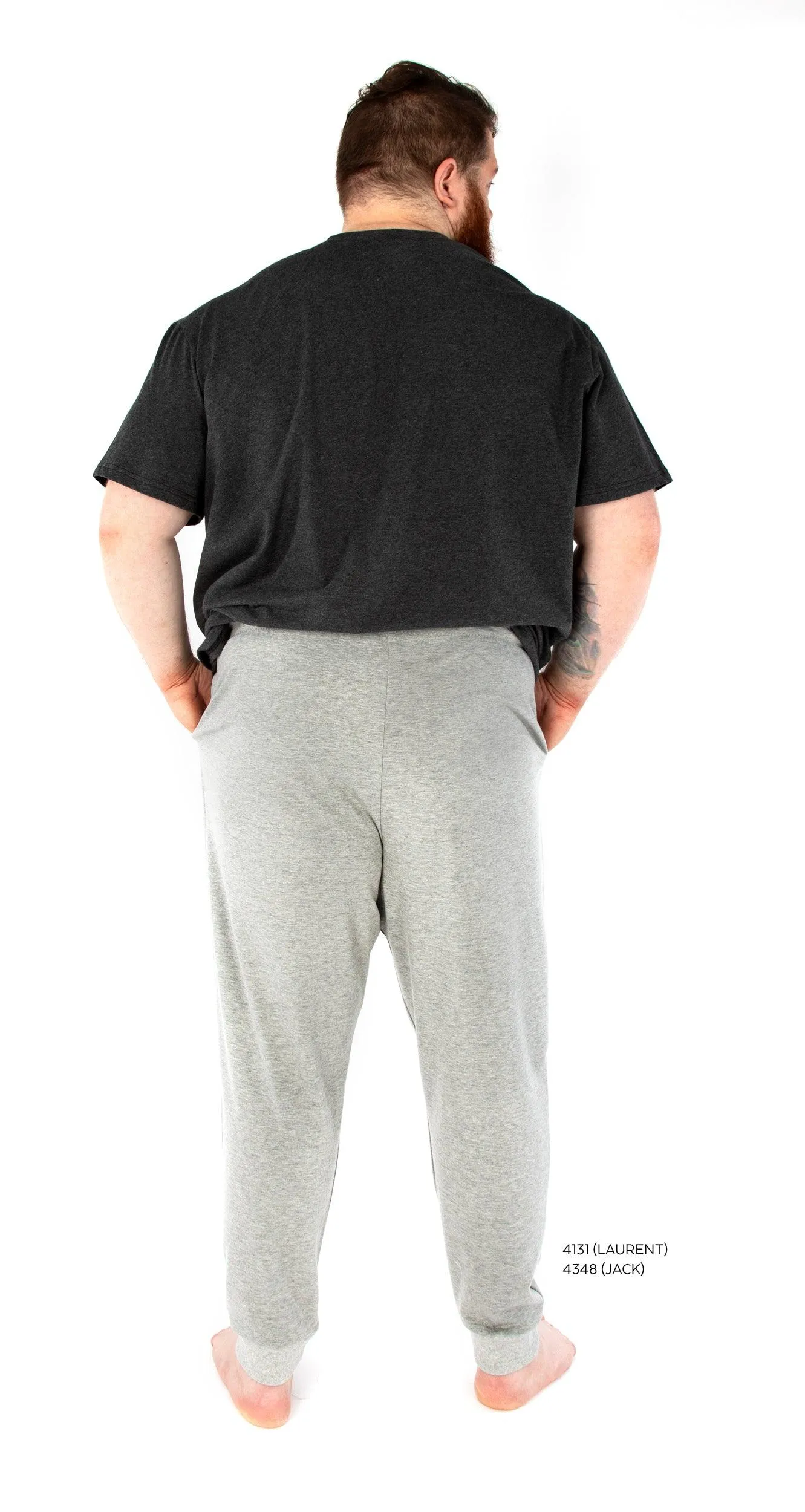 4348 // JACK Pull-on jersey lounge pants and shorts