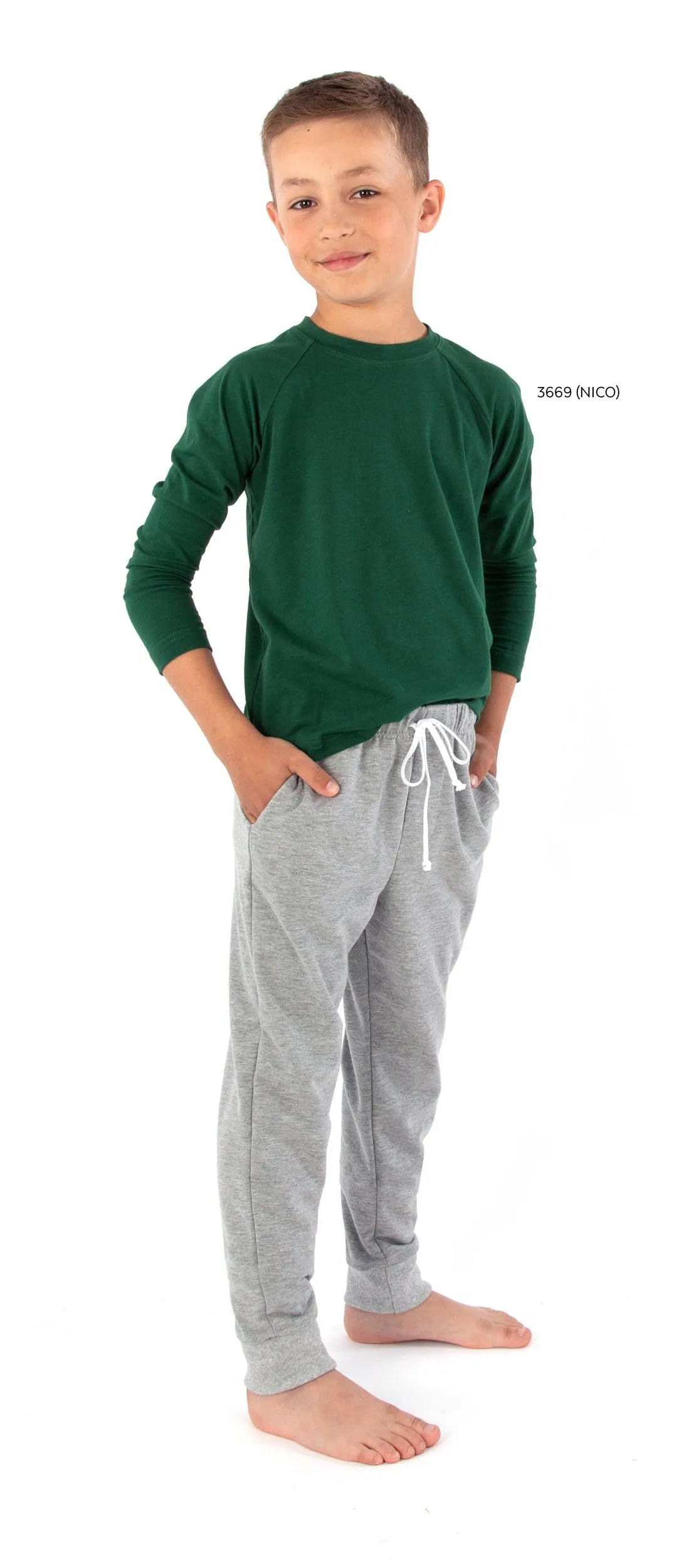 4348 // JACK Pull-on jersey lounge pants and shorts