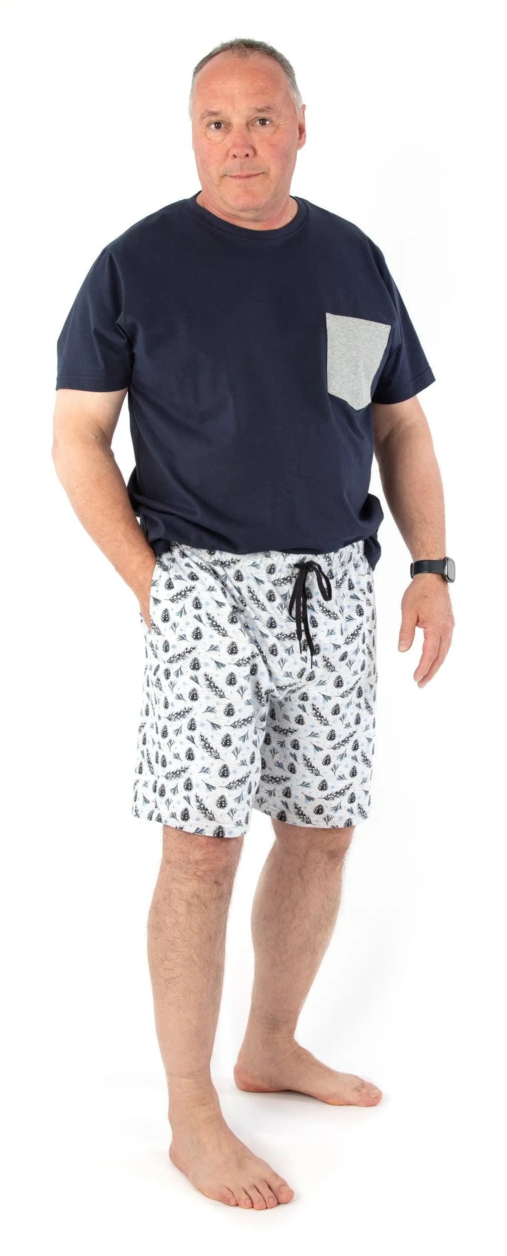 4348 // JACK Pull-on jersey lounge pants and shorts