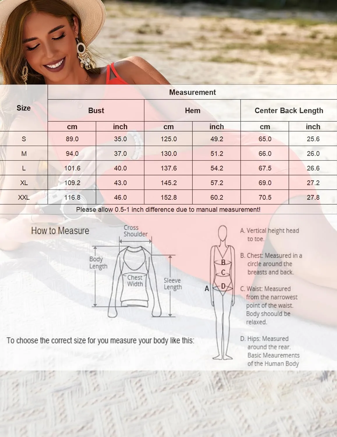AI'MAGE Womens Swimsuit Coverup Spaghetti Strap Bathing Suit Cover Up Sleeveless Beach Cover Ups Summer Sundress with Pockets