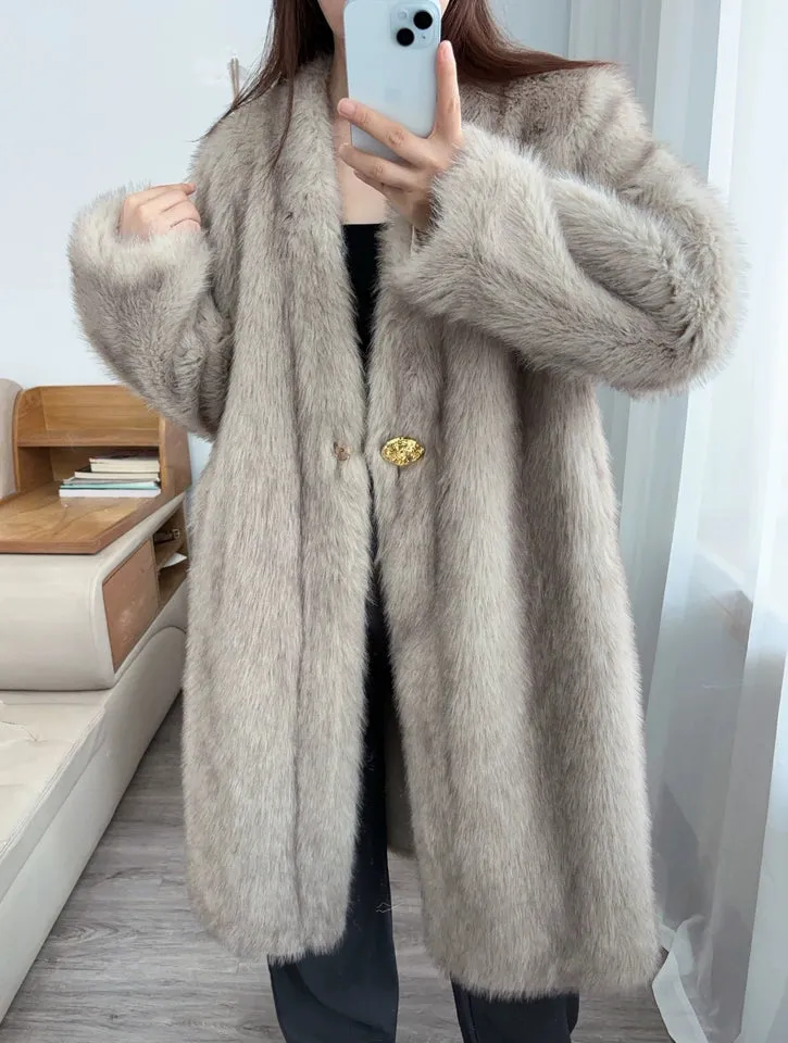 Alina Luxe Faux Fur Coat
