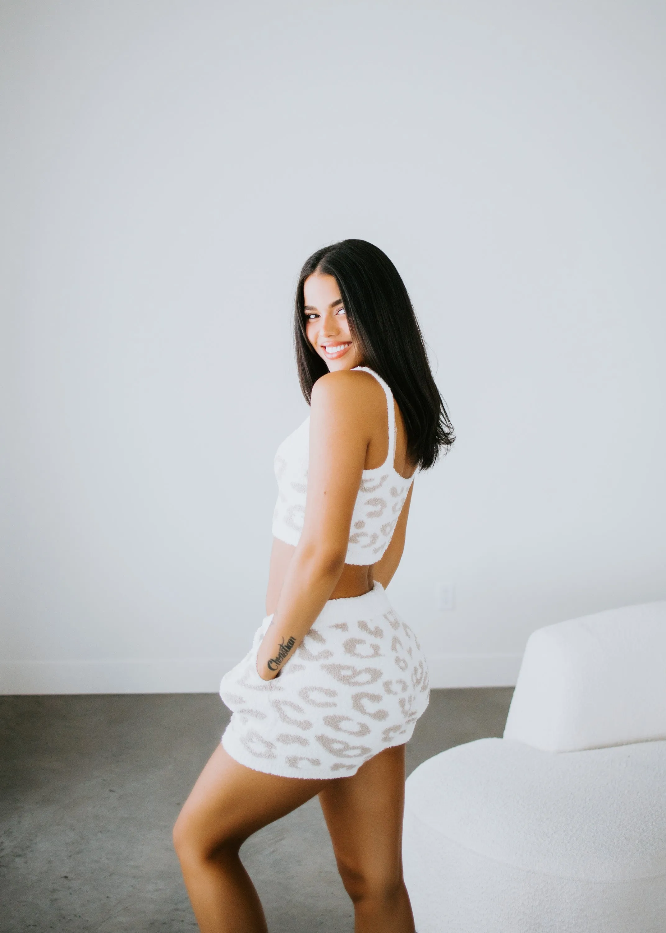 Baylie Leopard Shorts