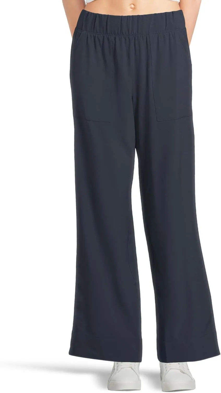 Beyond Yoga Women's Stretch Woven Wide Leg Pants