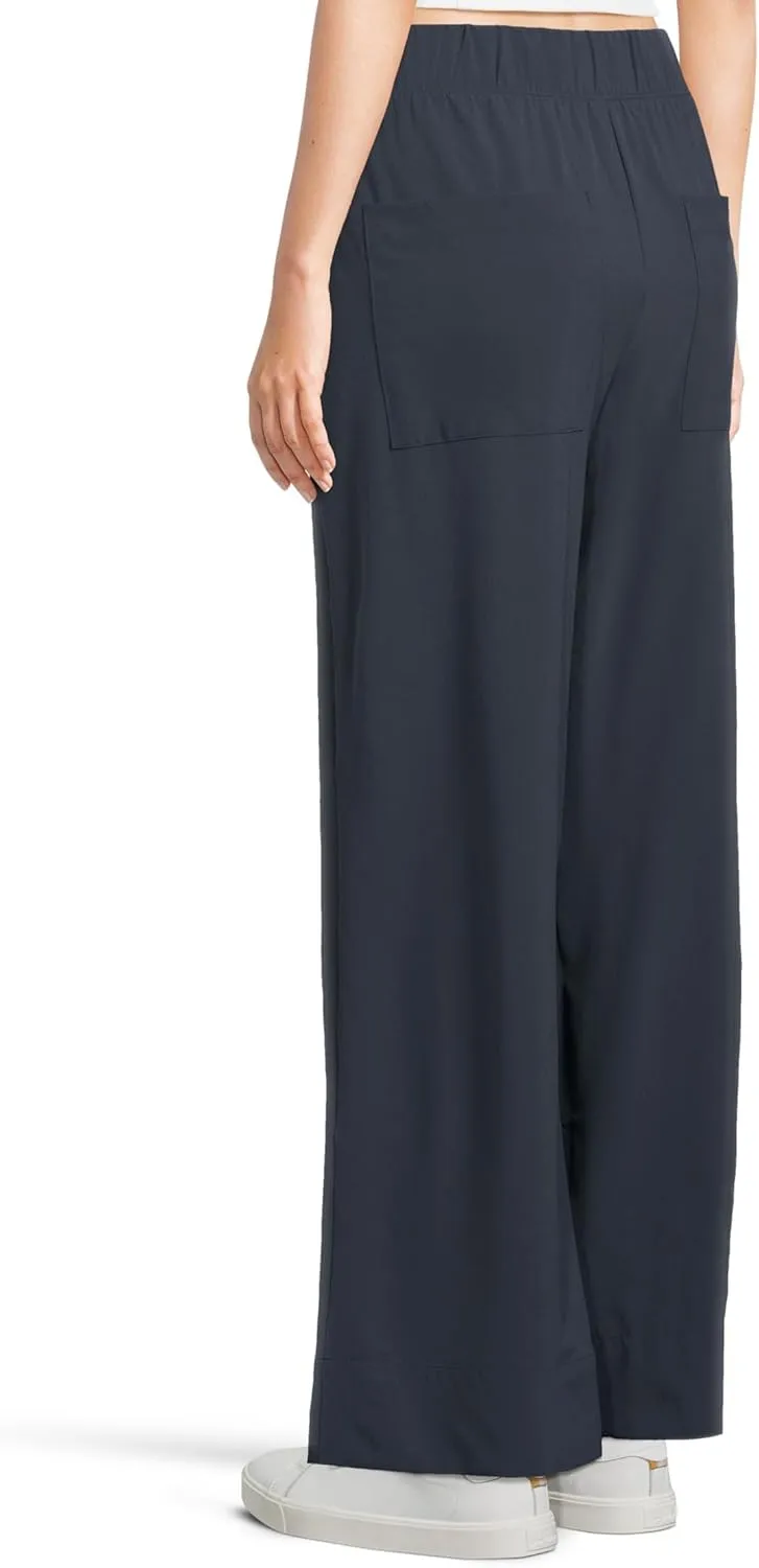 Beyond Yoga Women's Stretch Woven Wide Leg Pants