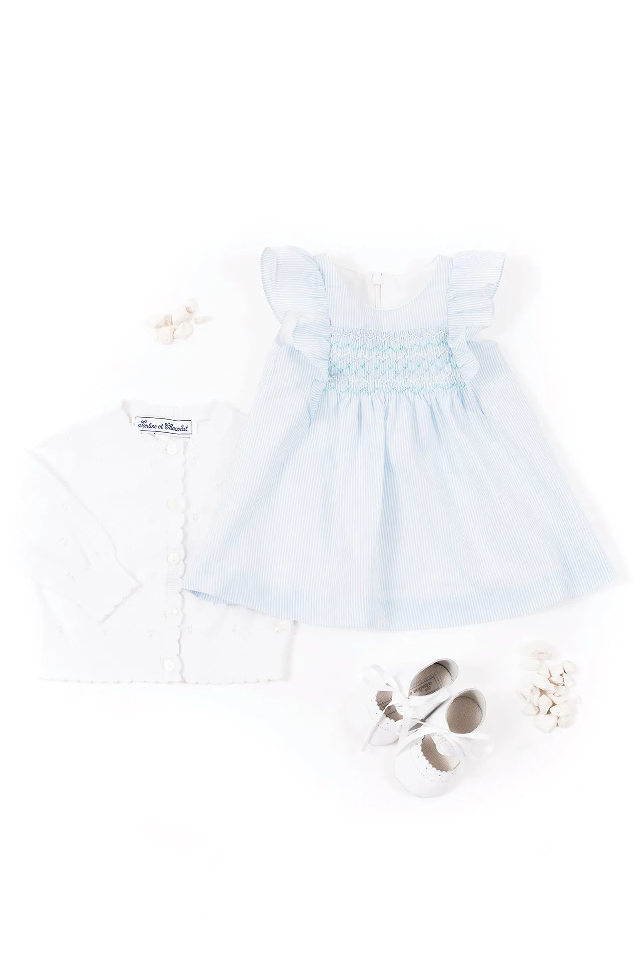 Blouse - White Stripes