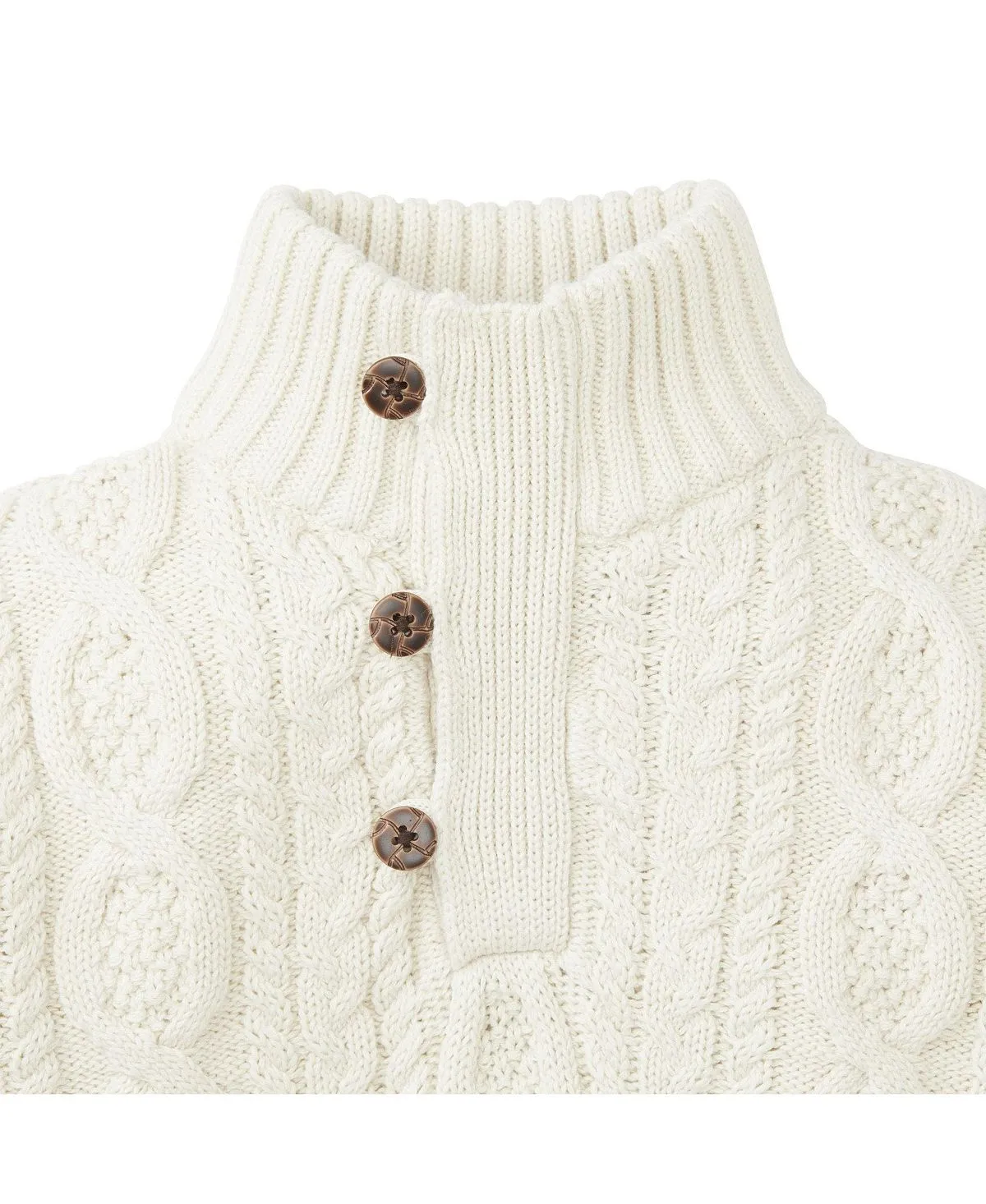 Boys' Button Neck Sweater, Children's Hope & Henry