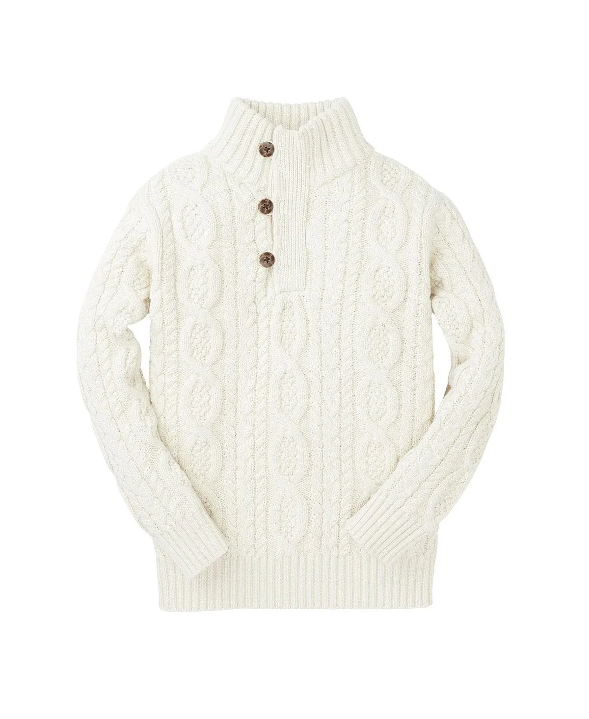 Boys' Button Neck Sweater, Children's Hope & Henry