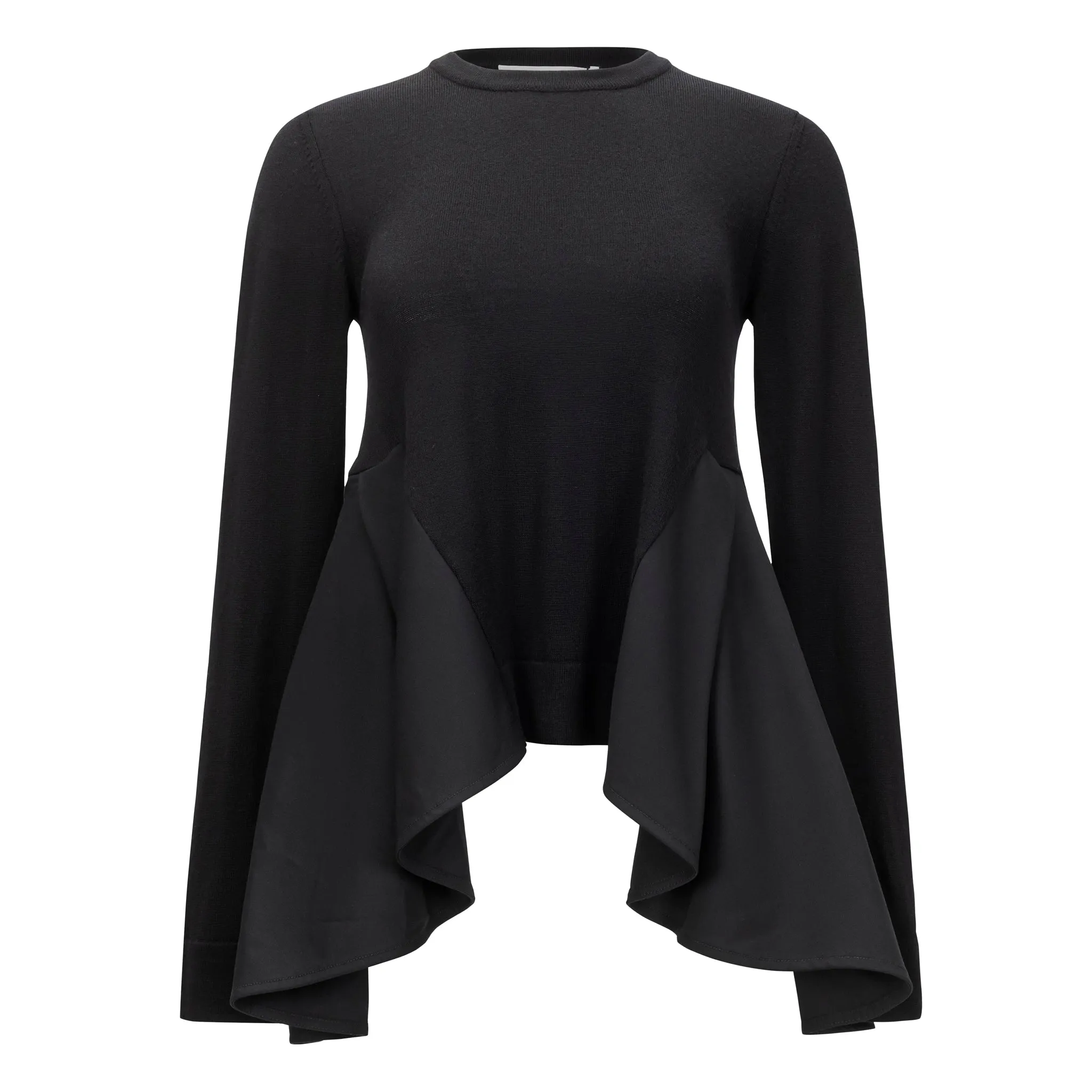 Cleo Fit and Flare Knit Blouse