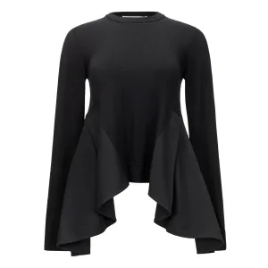 Cleo Fit and Flare Knit Blouse