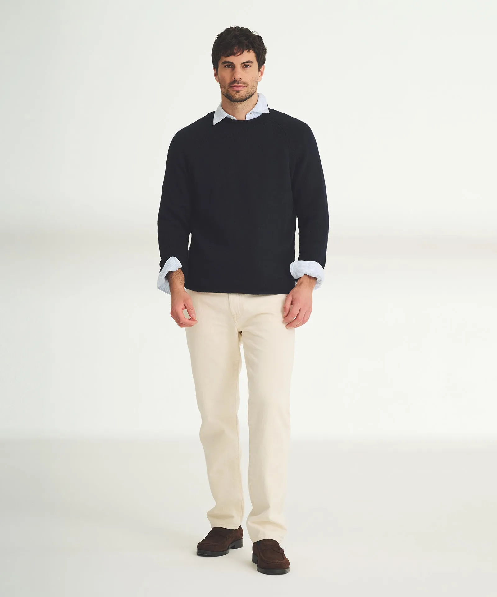 Cotton Relaxed Rollneck Sweater