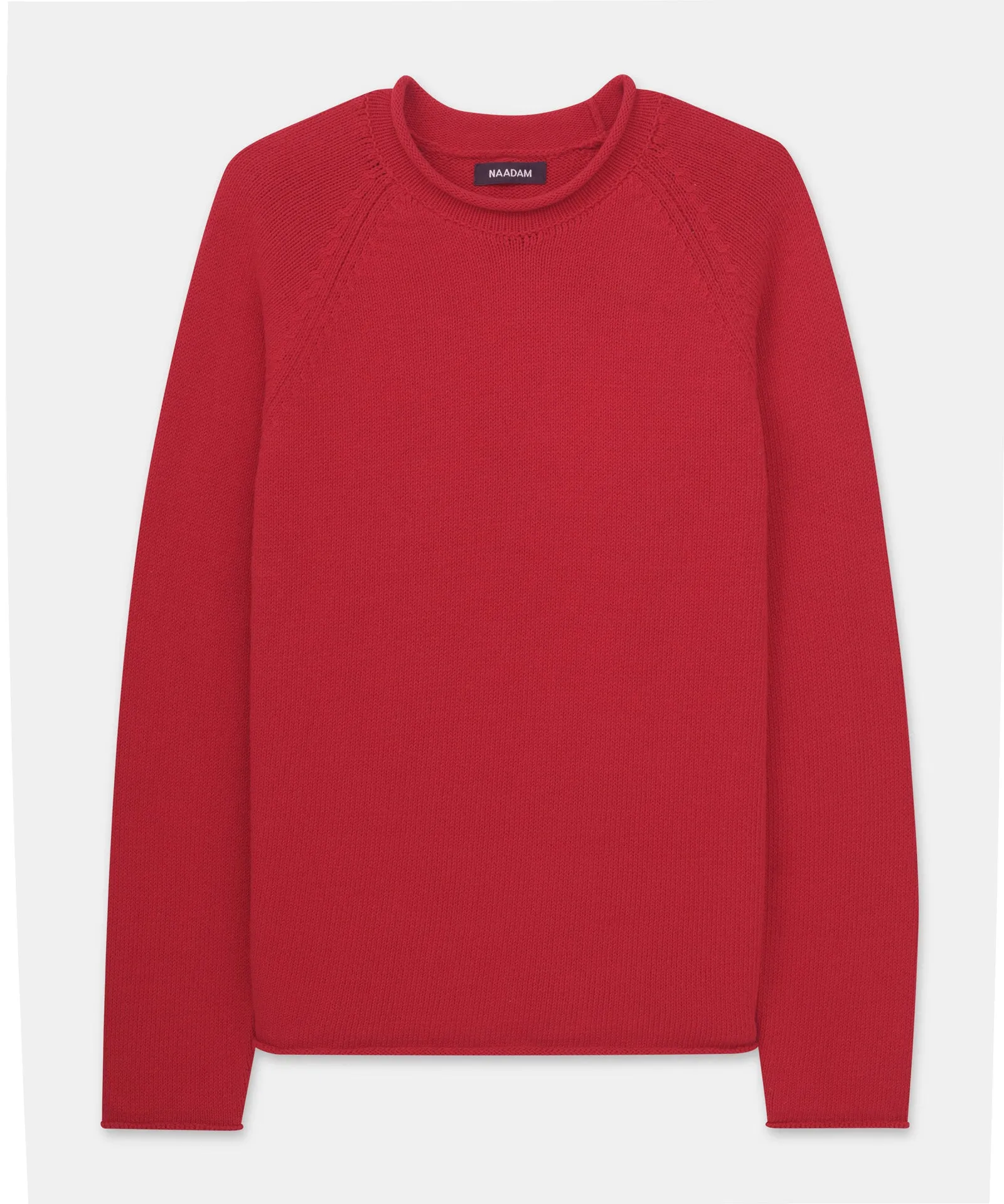 Cotton Relaxed Rollneck Sweater