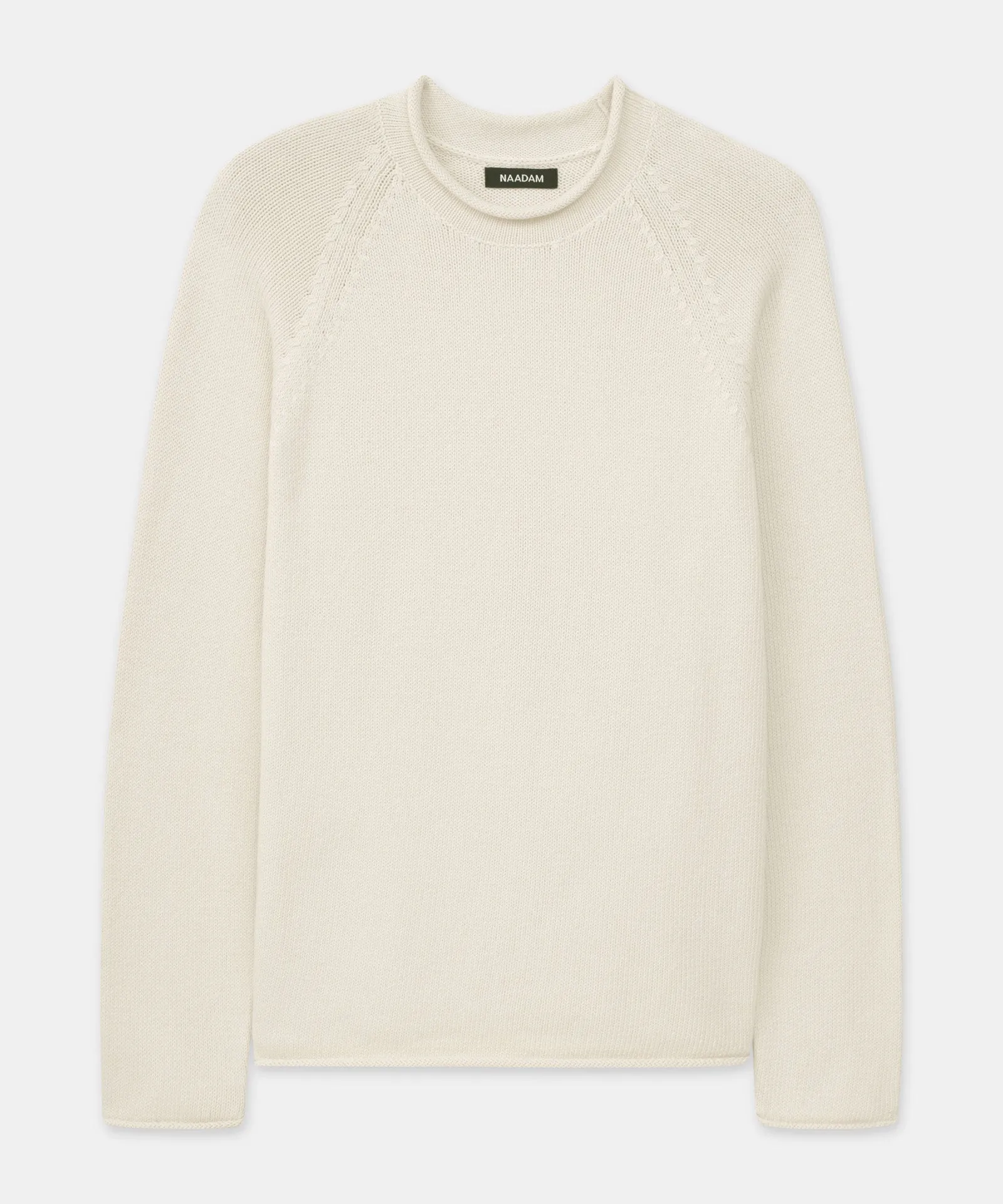 Cotton Relaxed Rollneck Sweater