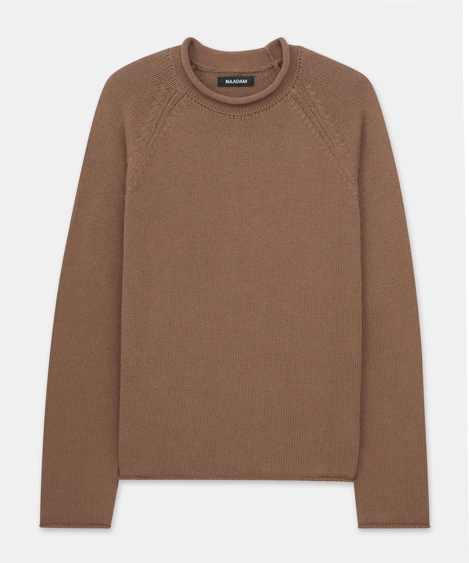 Cotton Relaxed Rollneck Sweater