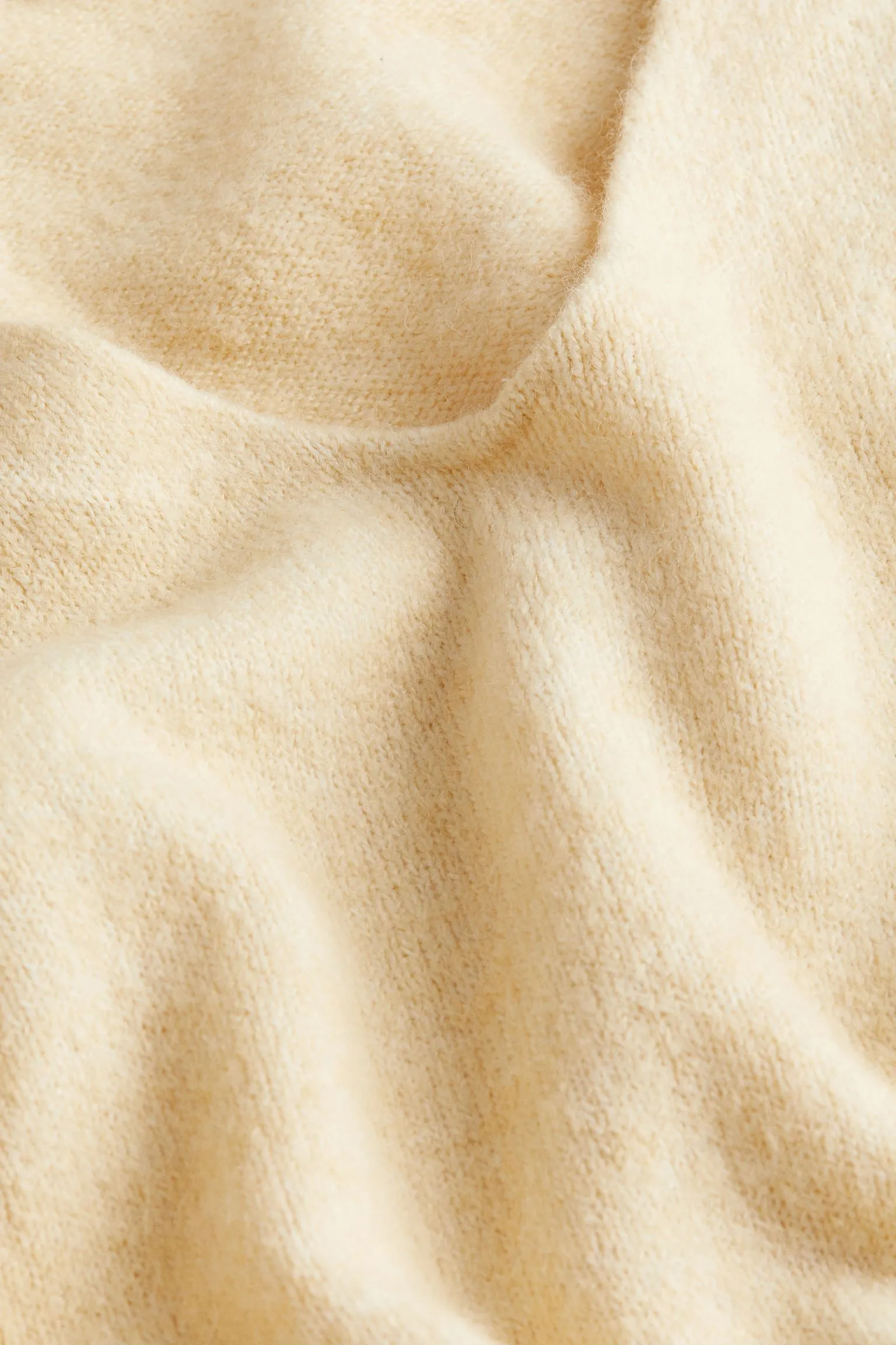 H&M Oversized Sweater, light yellow