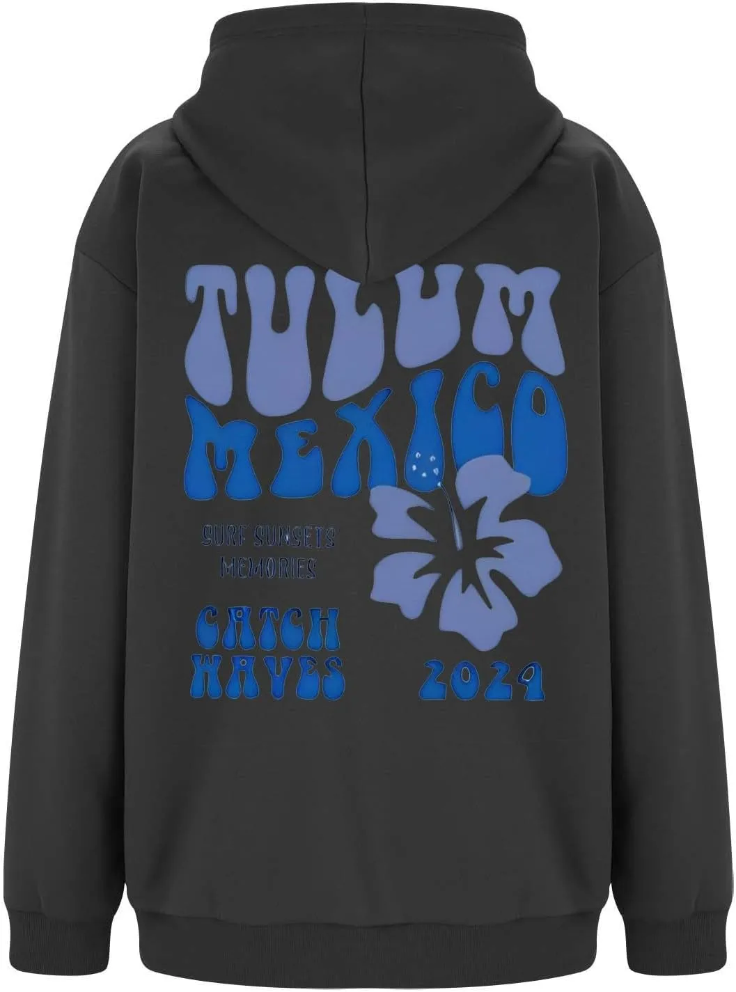 Hoodies Y2k Letter Graphic Hoodies for Women 2024 Preppy Sweatshirts Long Sleeve Drawstring Zipper Pockets Pullover