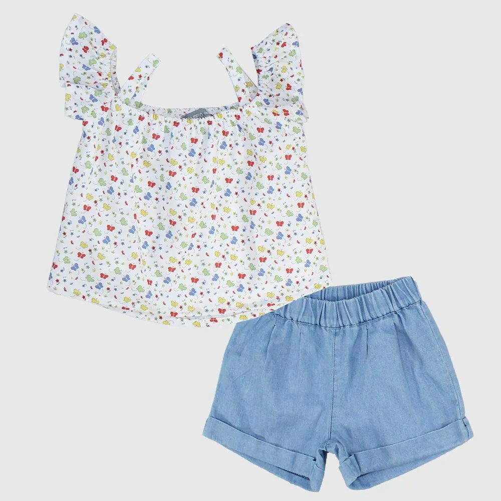 Little Butterflies 2-Piece Outfit Set
