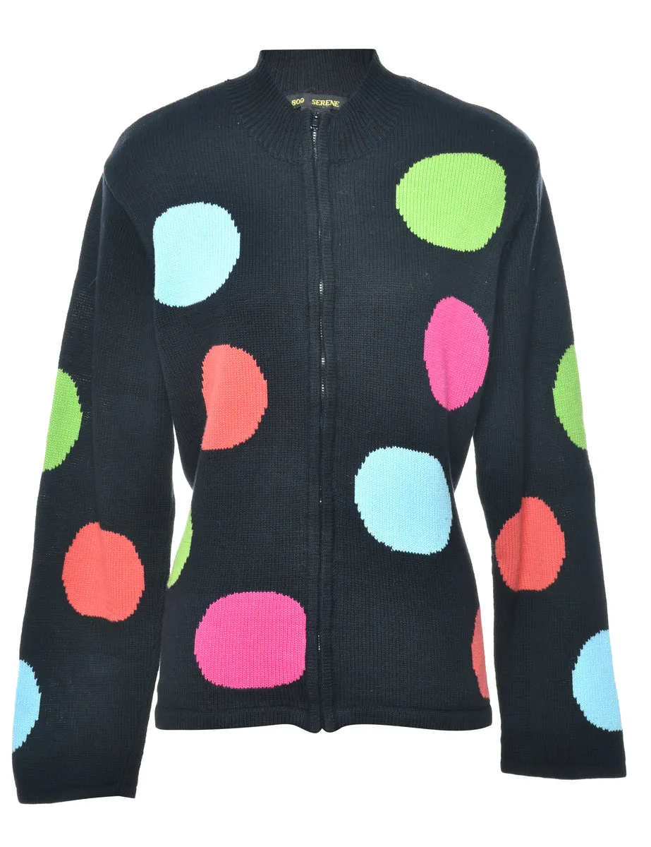 Multi-colour Cardigan - L