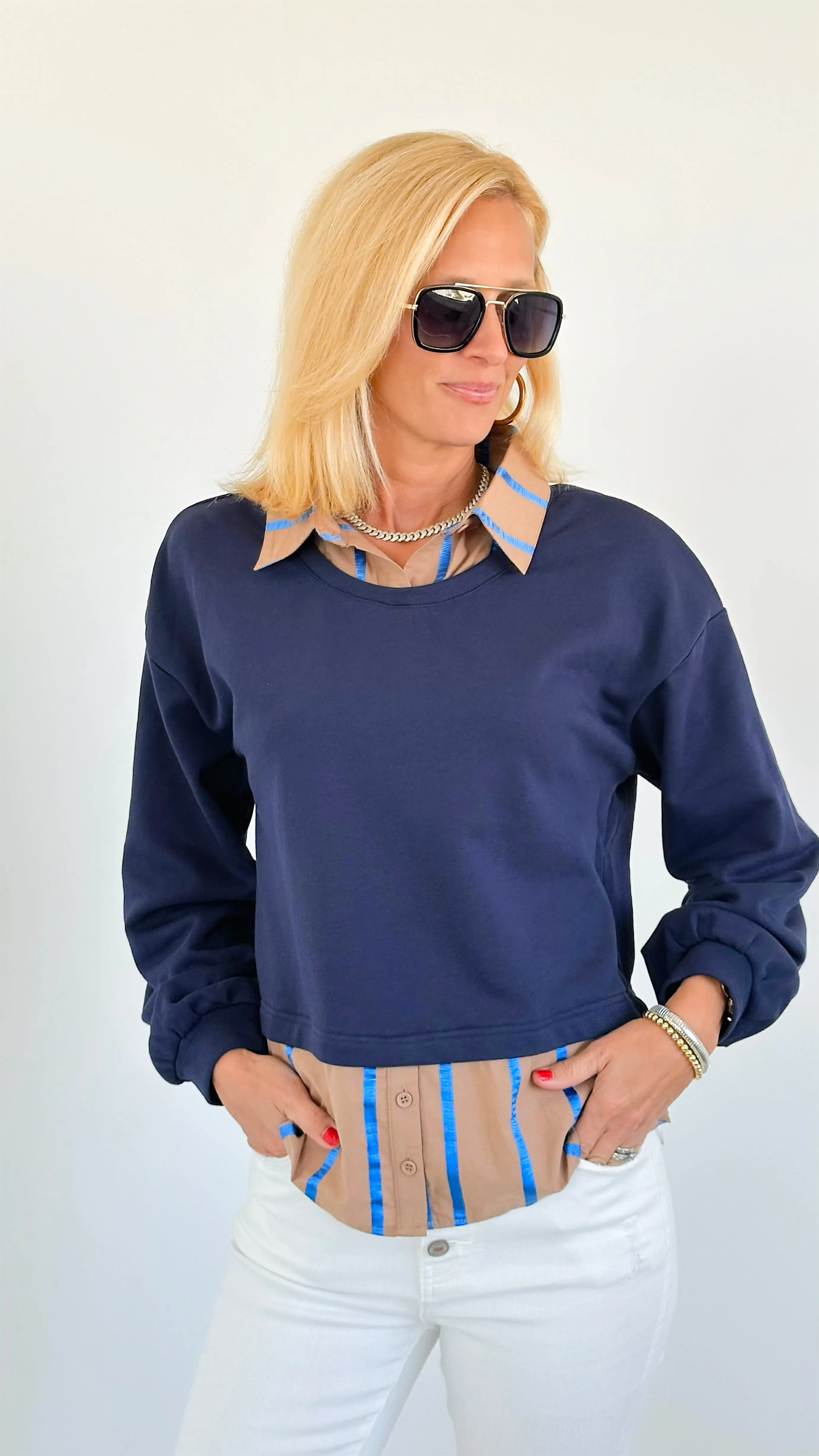 Optimized Seafaring Layered Two-Piece Top