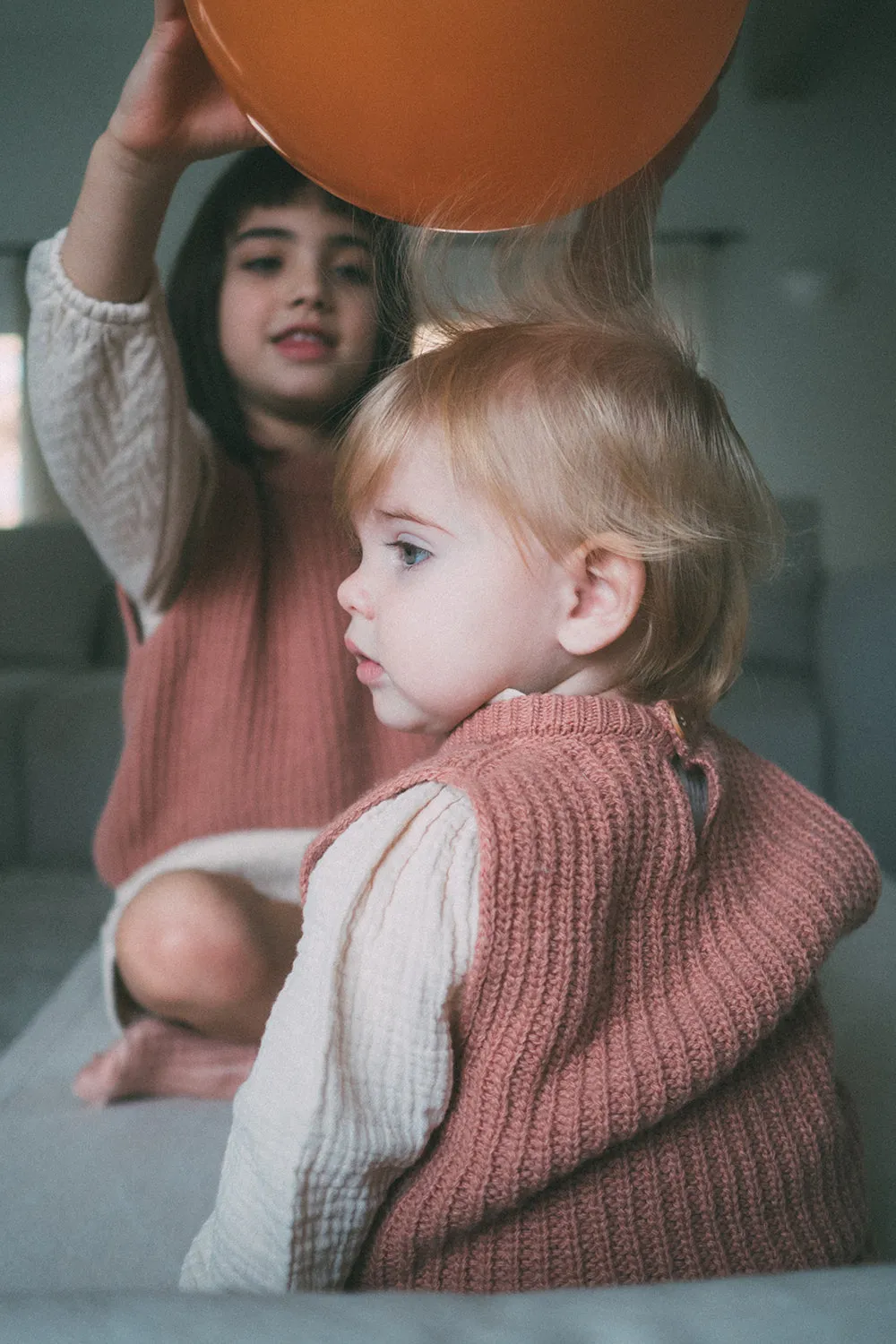 Soft gauze baby blouse