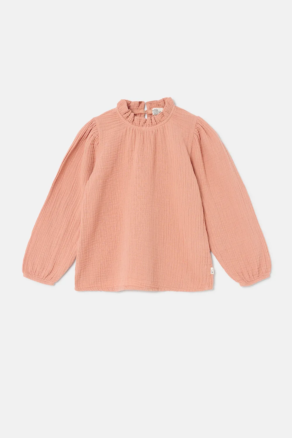 Soft gauze blouse