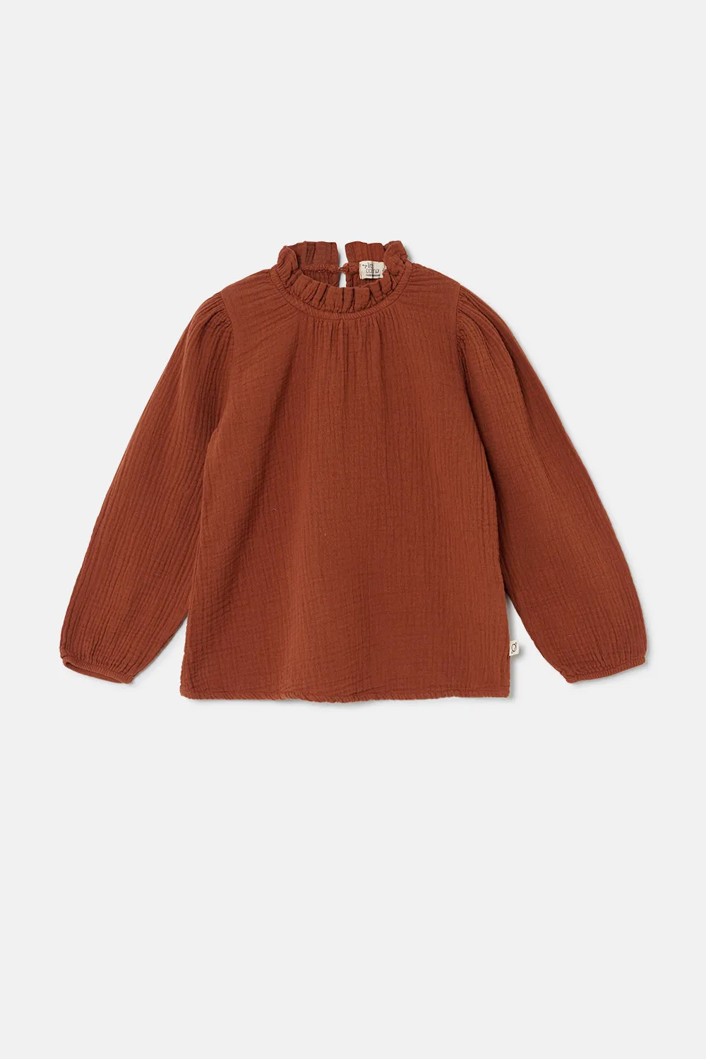 Soft gauze blouse