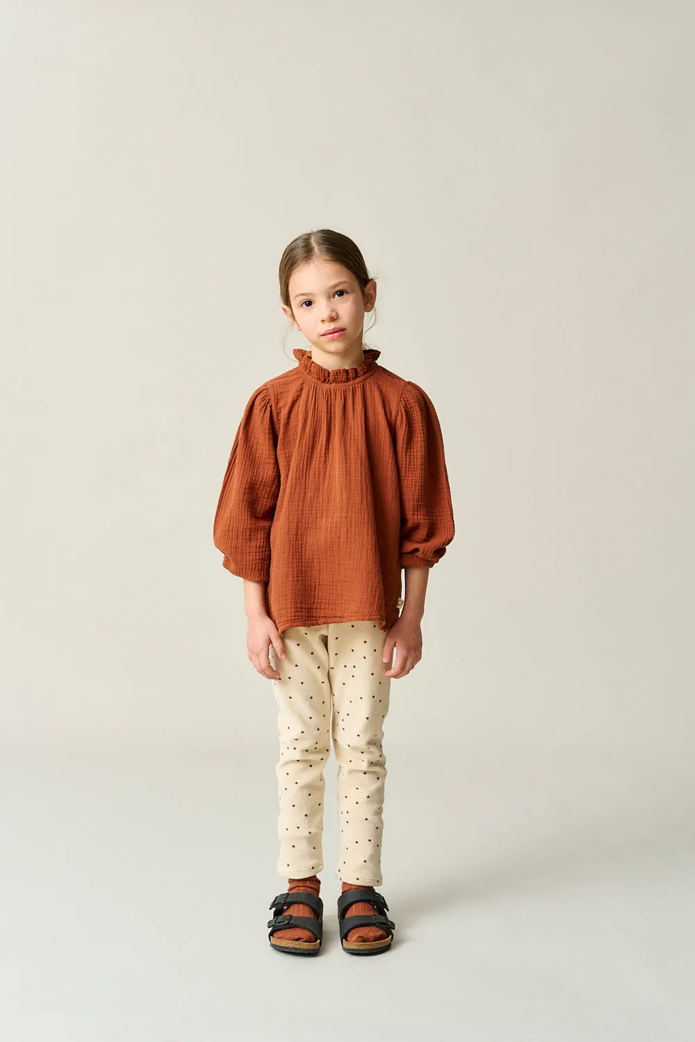 Soft gauze blouse