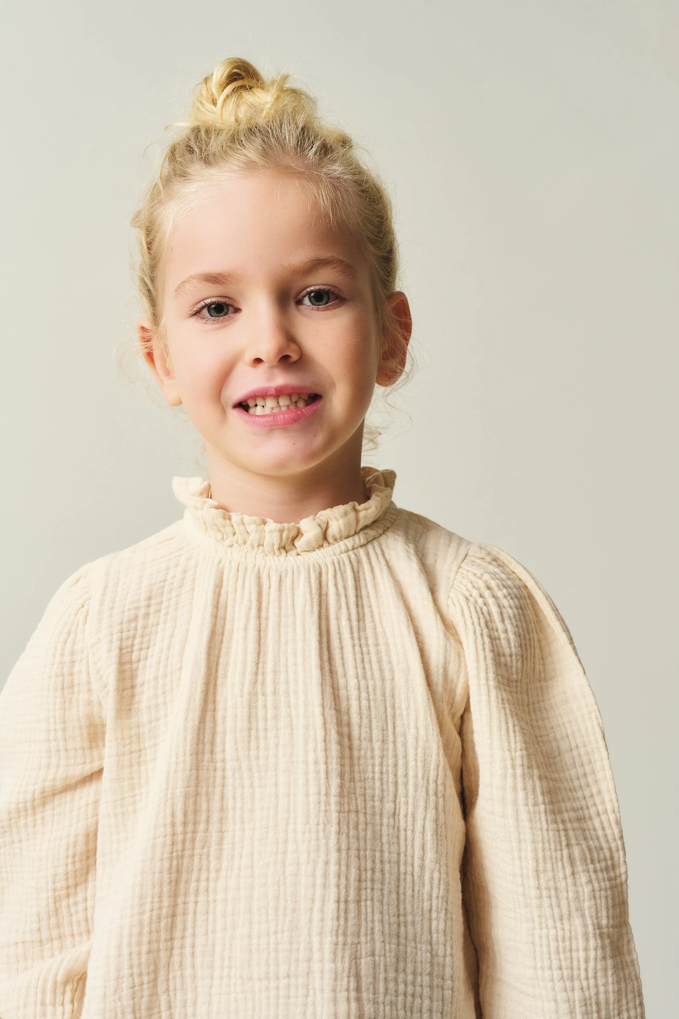 Soft gauze blouse