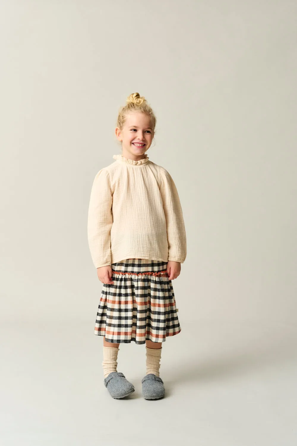 Soft gauze blouse