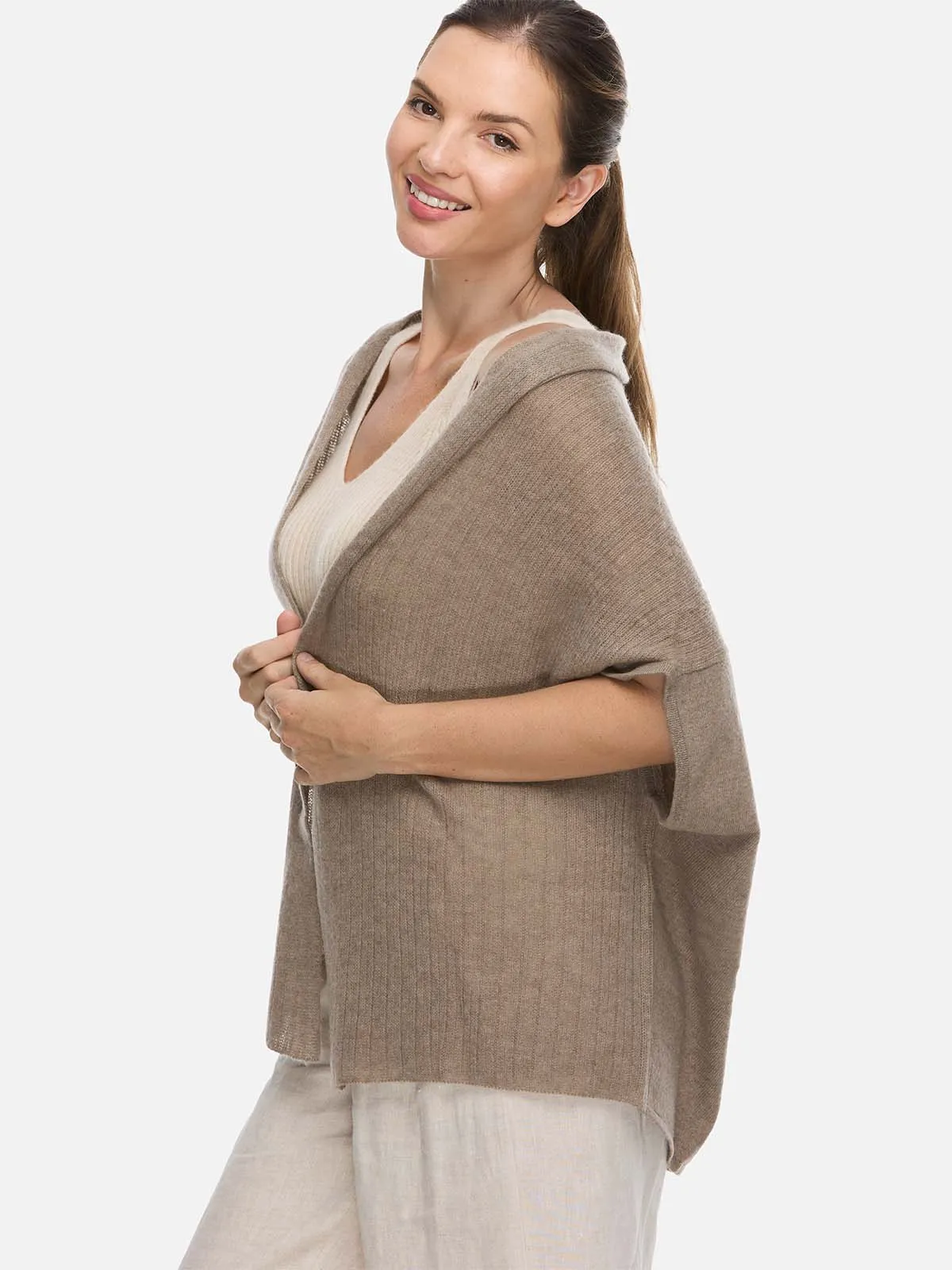 Taupe Effortless Vest