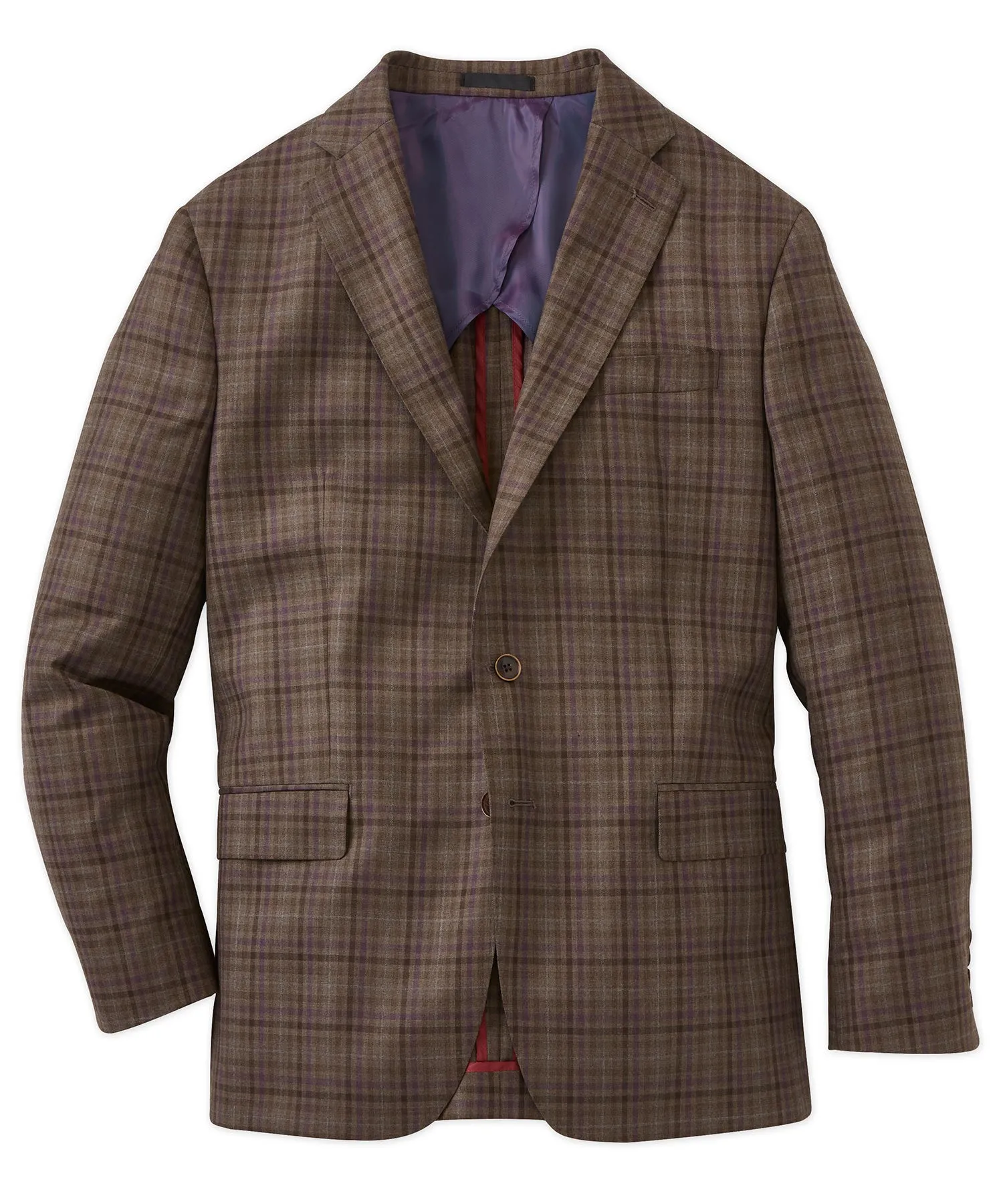 Wool Plaid Sport Coat